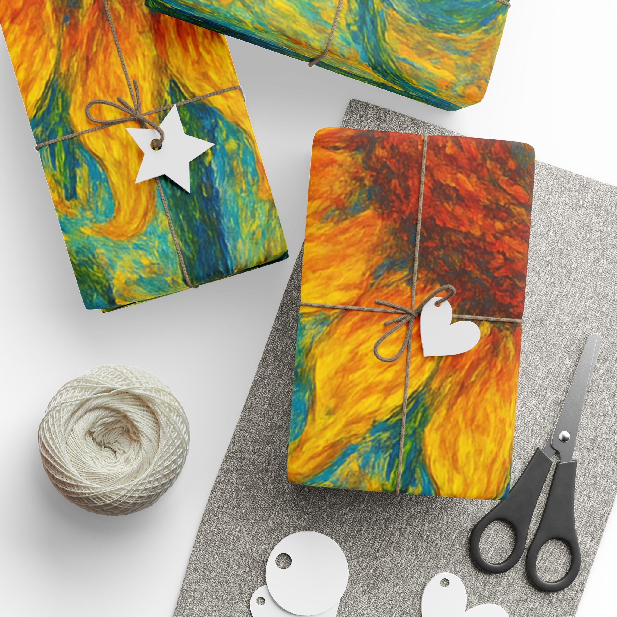 Vibrant Sunflower Wrapping Paper