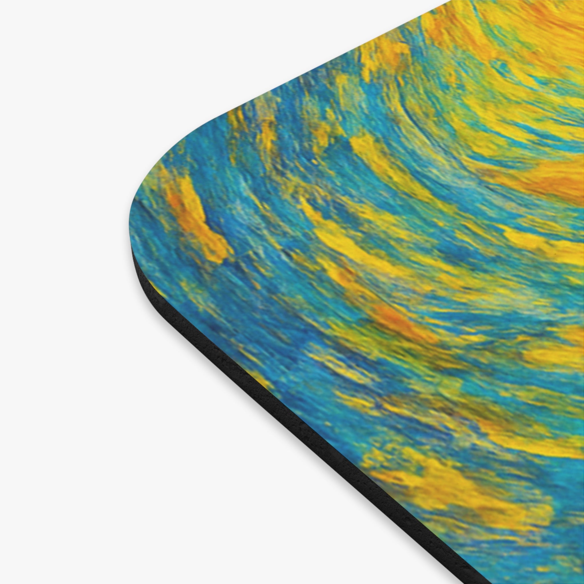 Artistic Sunflower Mouse Pad - Vibrant Floral Design for Desk Decor