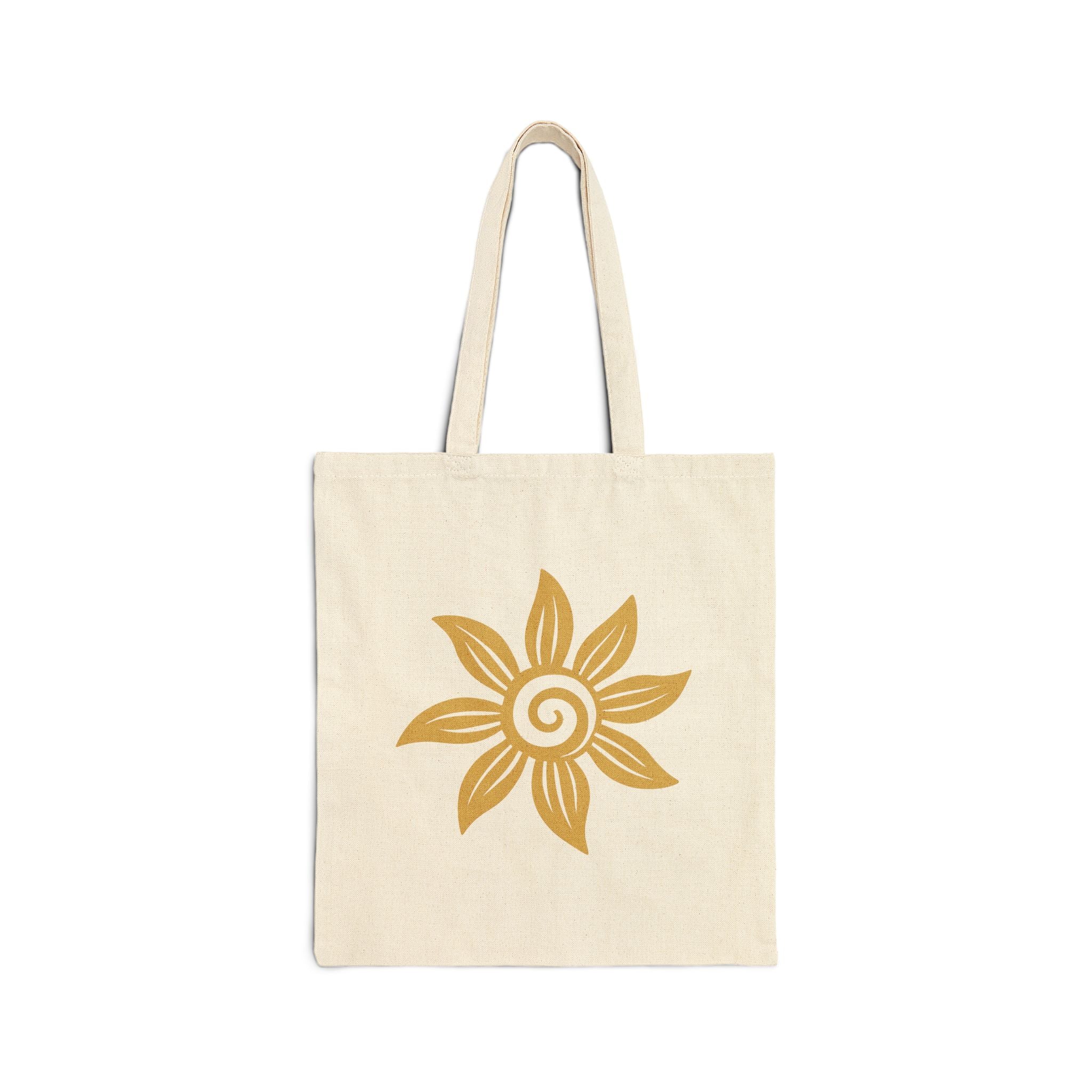 Sunflower Philosophy Canvas Tote Bag | Eco-Friendly Shopping, Gift for Plant Lovers, Festival Bags, Everyday Use, Stylish Storage