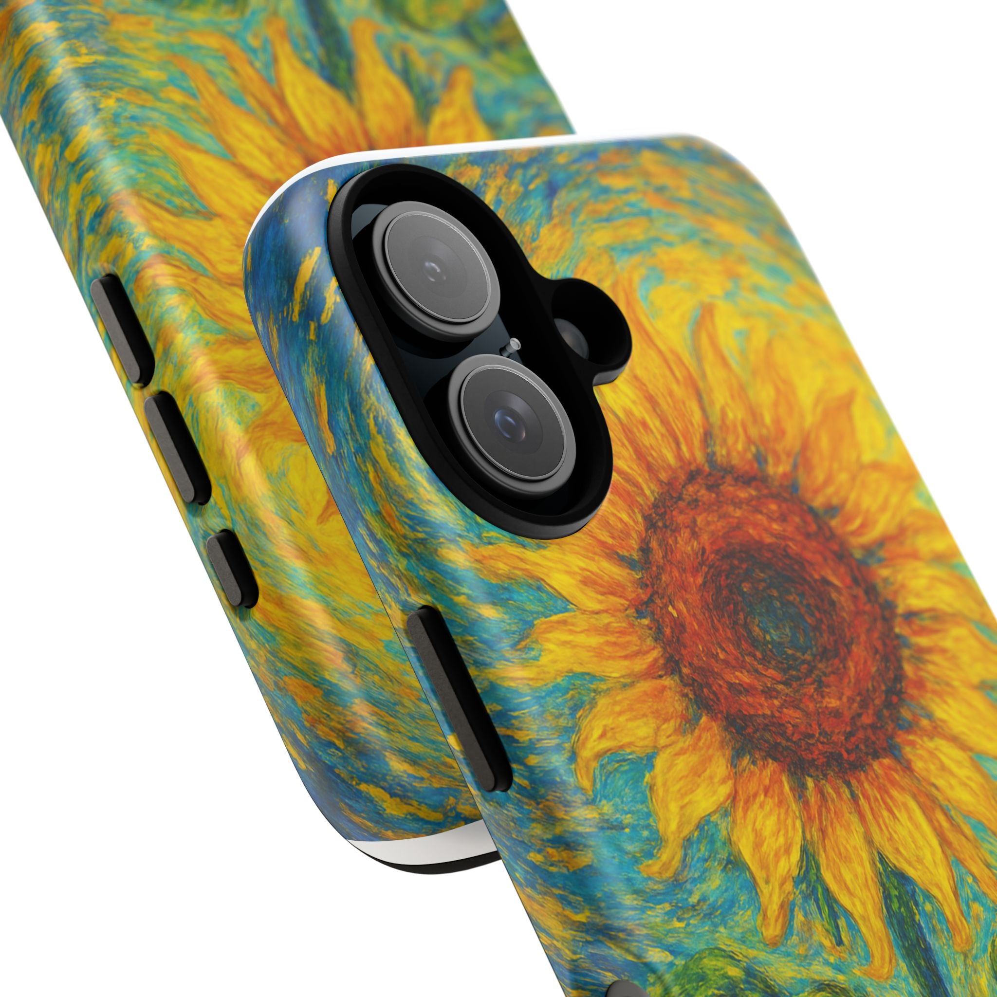Sunflower Phone Case, Tough Cases, Floral Phone Accessories, Nature Design, Gift for Her, Spring Decor