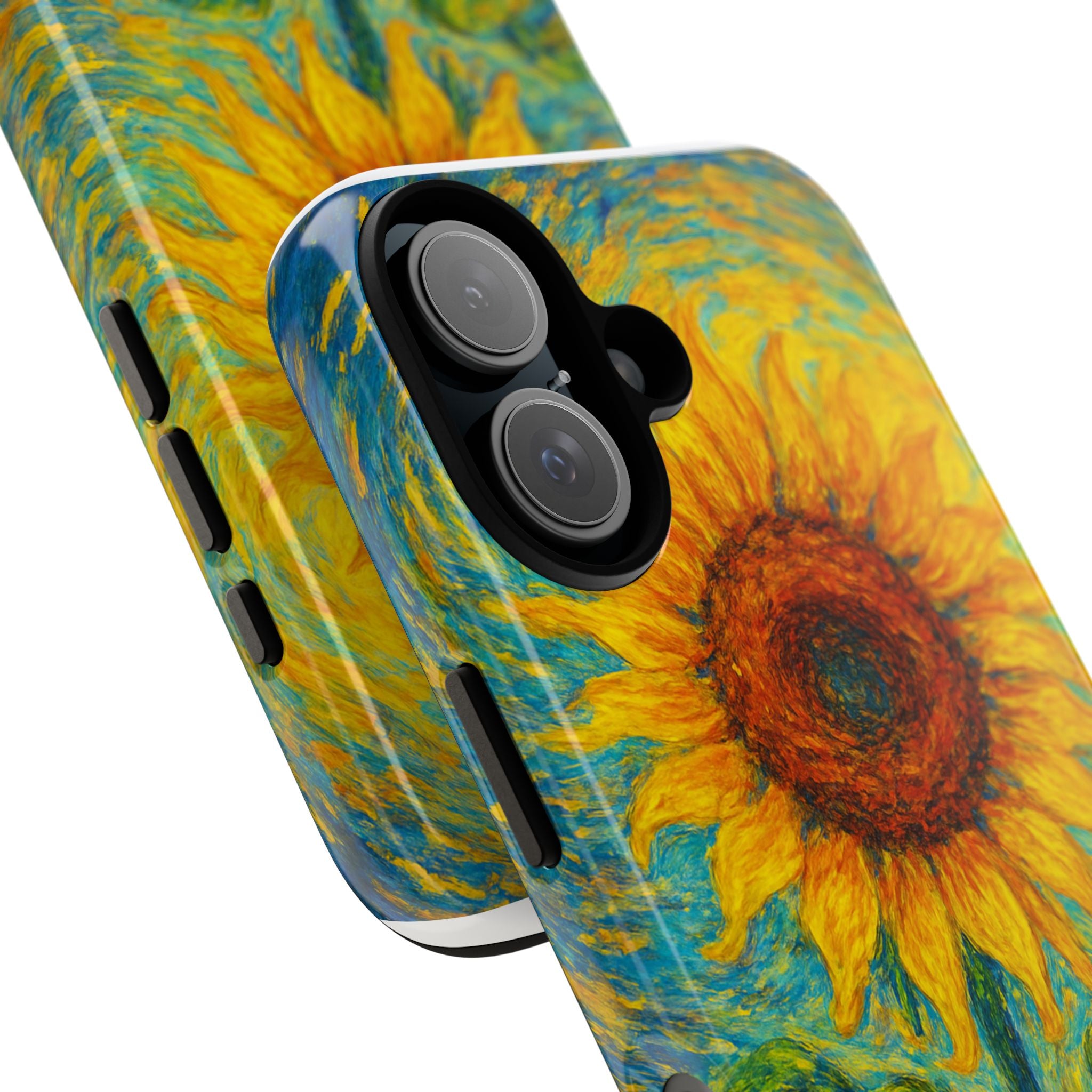 Sunflower Phone Case, Tough Cases, Floral Phone Accessories, Nature Design, Gift for Her, Spring Decor
